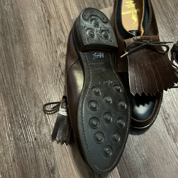 Ralph Lauren bench made golf shoes never worn - Picture 3 of 6